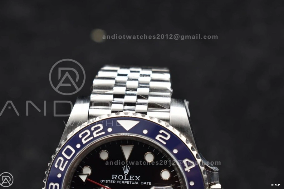 Edition Bracelet UV With Factory Ceramic BLRO Red Jubilee Blue GMT-Master Newest Clean V3 II Best On DD3285 Bezel 126710 CHS 0901